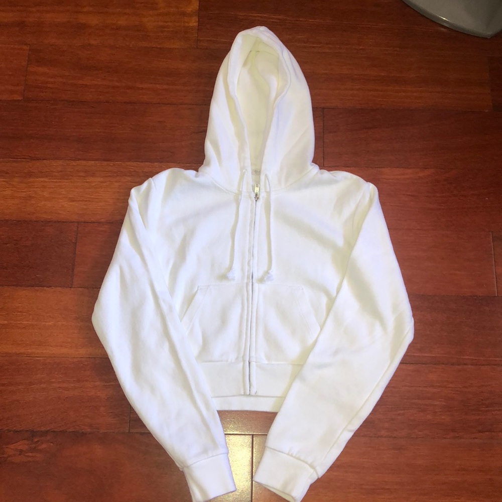 brandy melville crystal hoodie